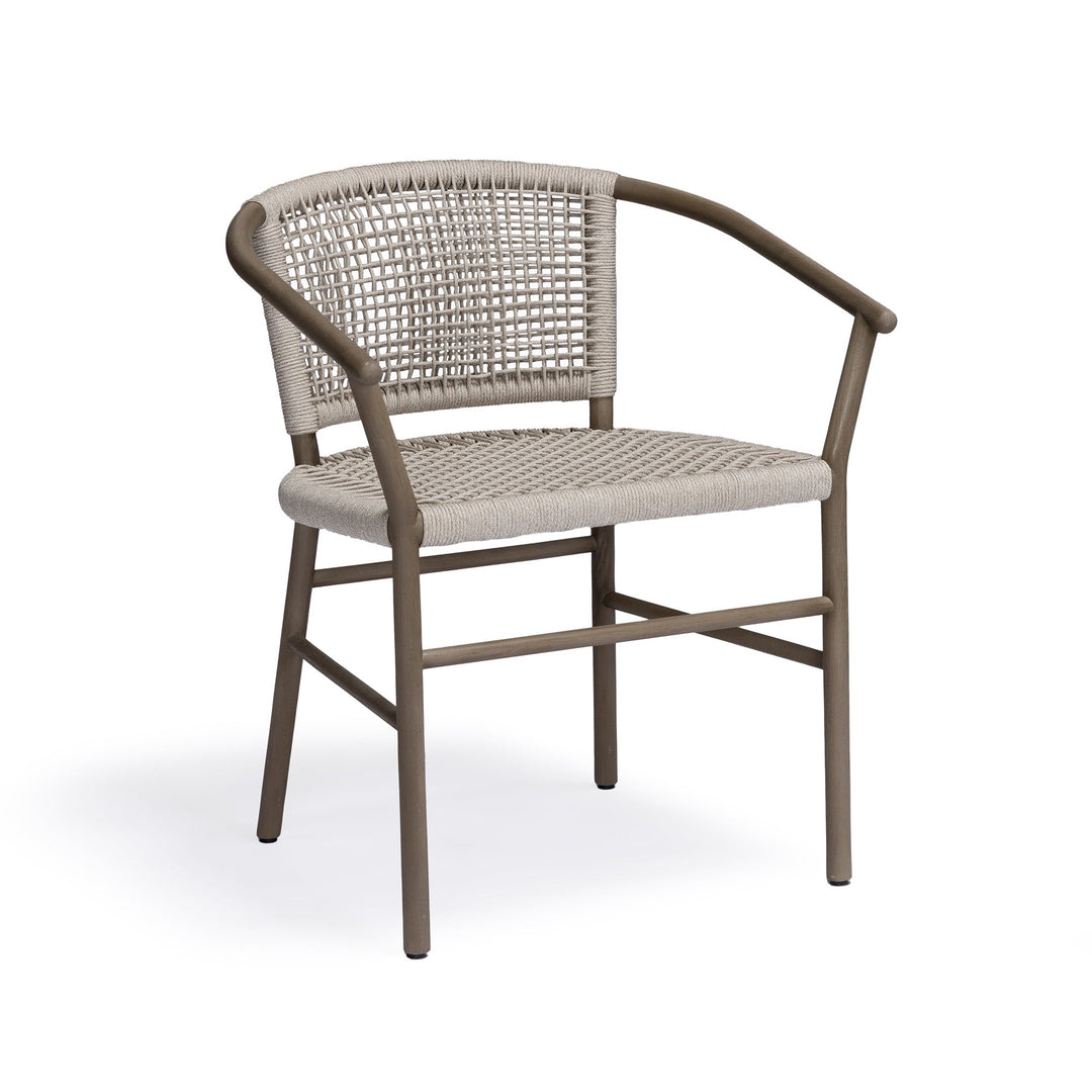 Mina Reclaimed Teak Outdoor Dining Arm Chair