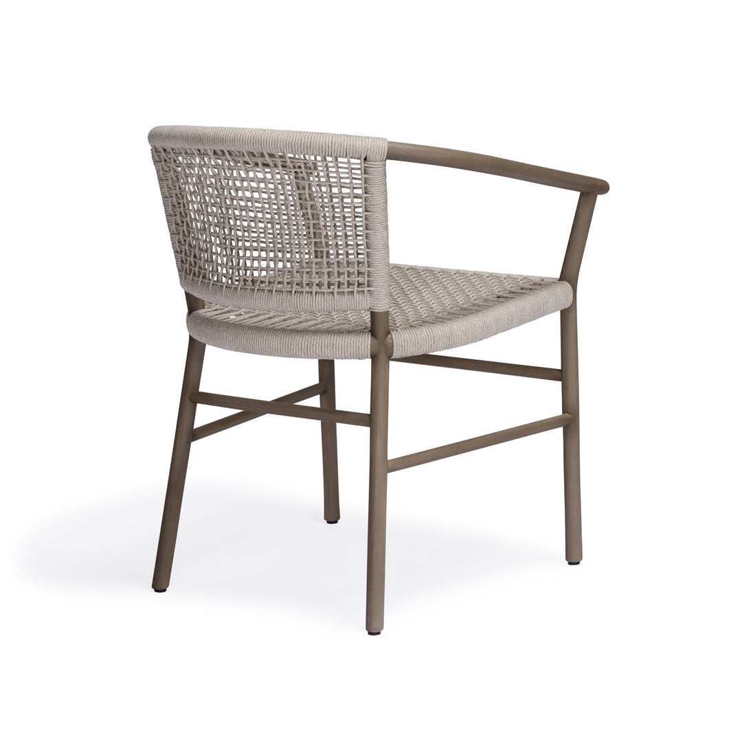 Mina Reclaimed Teak Outdoor Dining Arm Chair