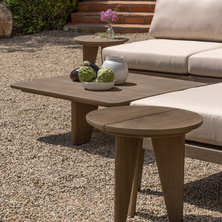 Palermo Reclaimed Teak Outdoor Side Table