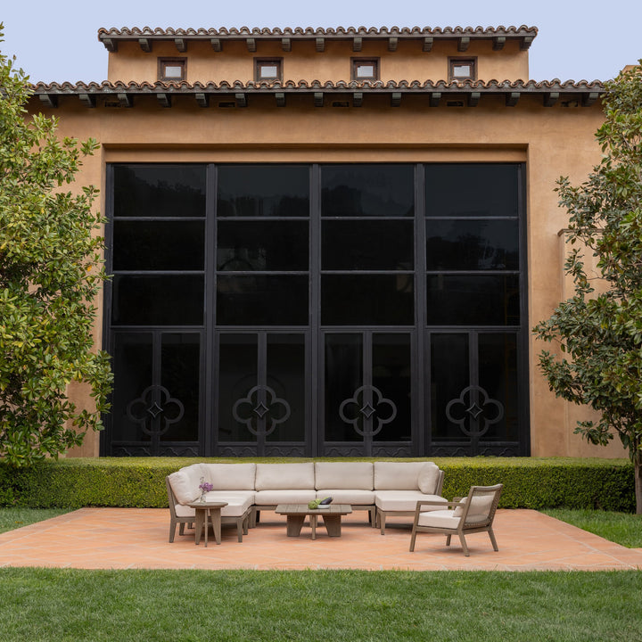 Palermo Reclaimed Teak Outdoor Ottoman