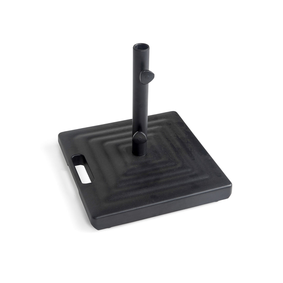Capri Square Umbrella Base (Black)