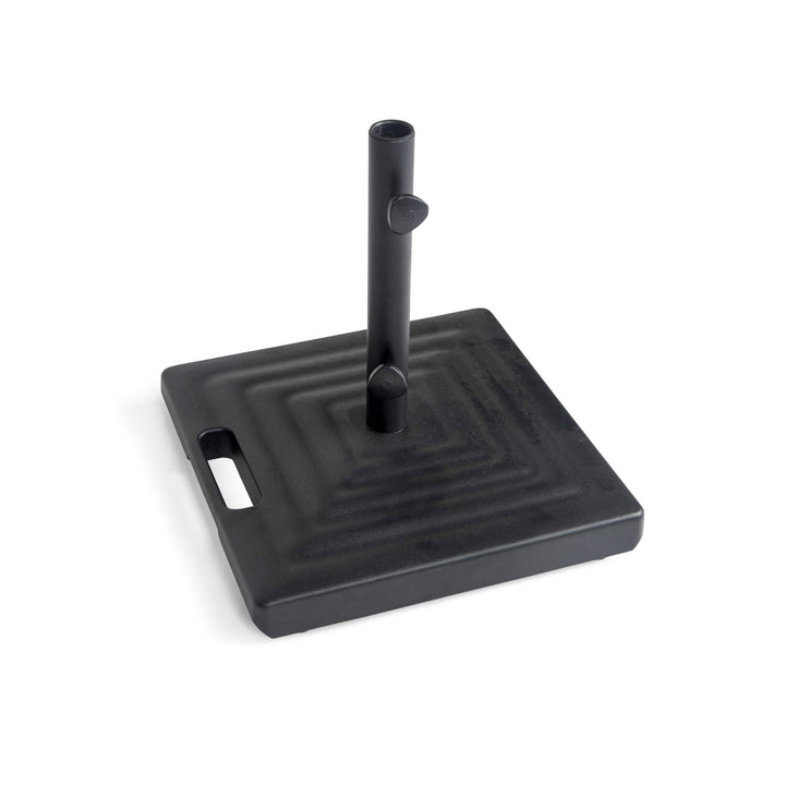 Capri Square Umbrella Base (Black)