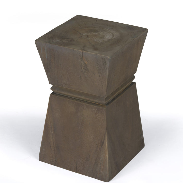 Rothko Organic Teak Side Table