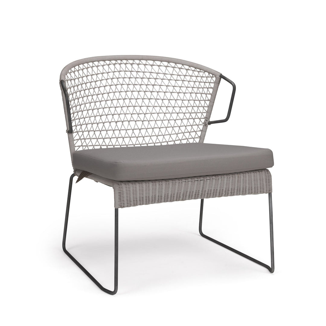 Sophia Outdoor Wicker Relaxing Chair (Chalk)