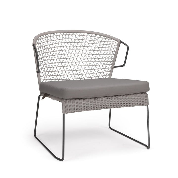 Sophia Outdoor Wicker Relaxing Chair (Chalk)