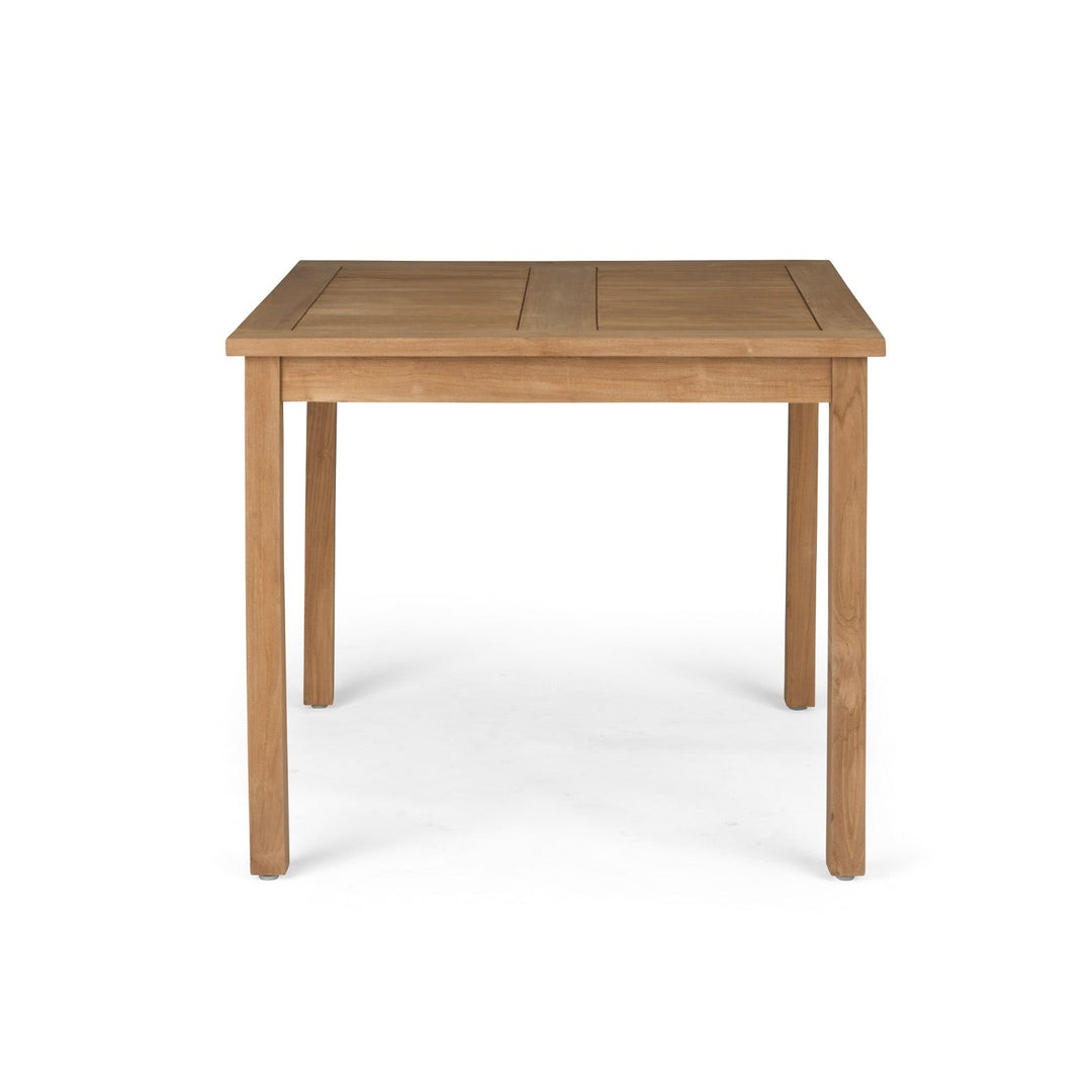 Bistro Square Teak Outdoor Dining Table