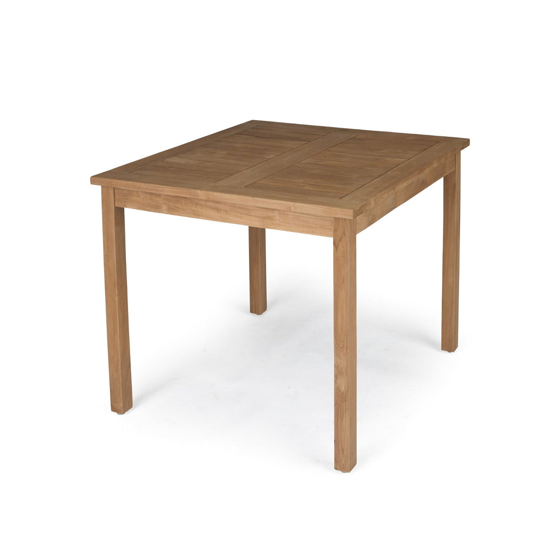 Bistro Square Teak Outdoor Dining Table