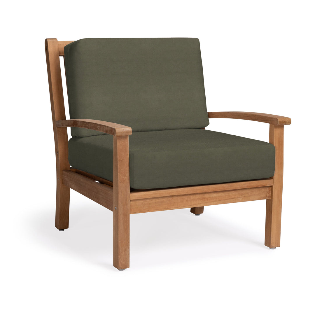 Naples Teak Outdoor Club Chair