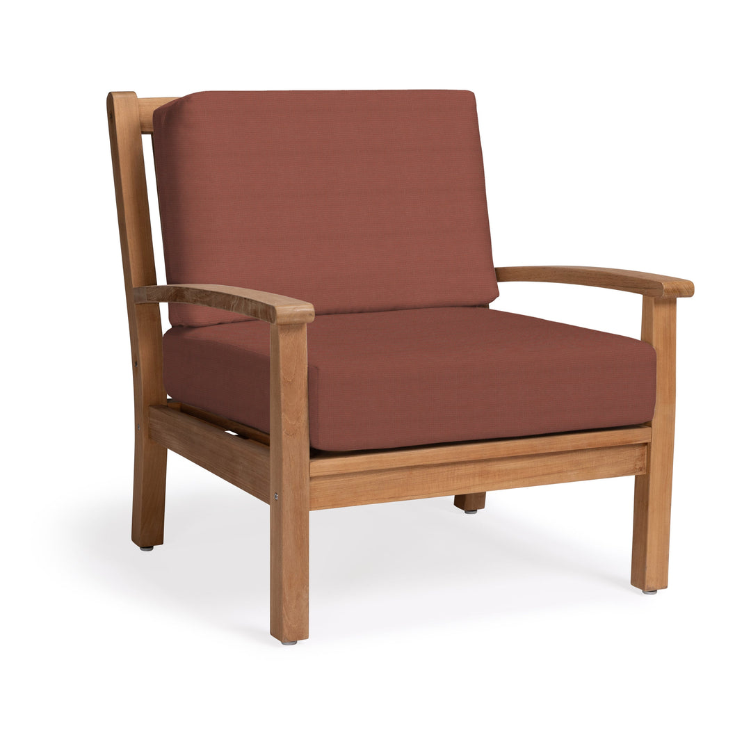 Naples Teak Outdoor Club Chair