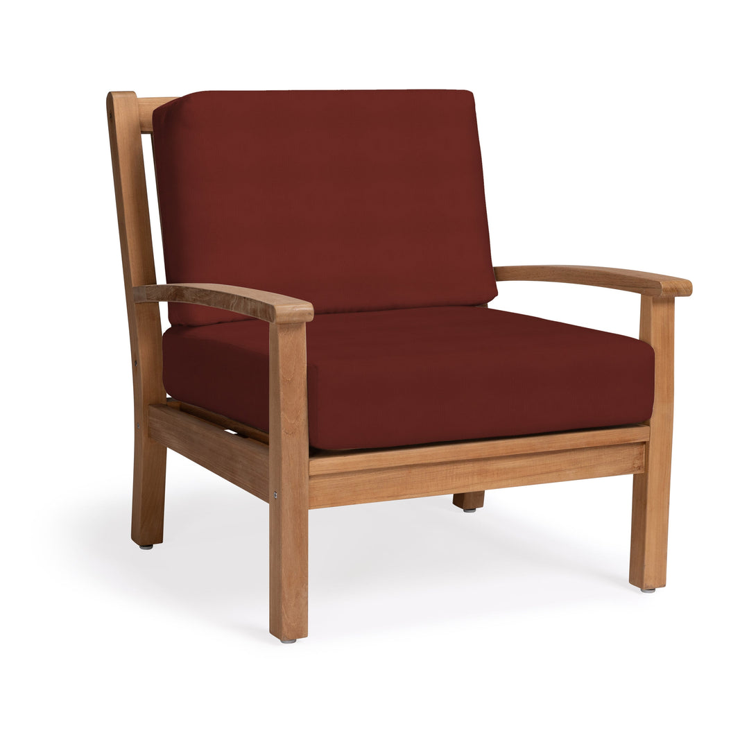 Naples Teak Outdoor Club Chair