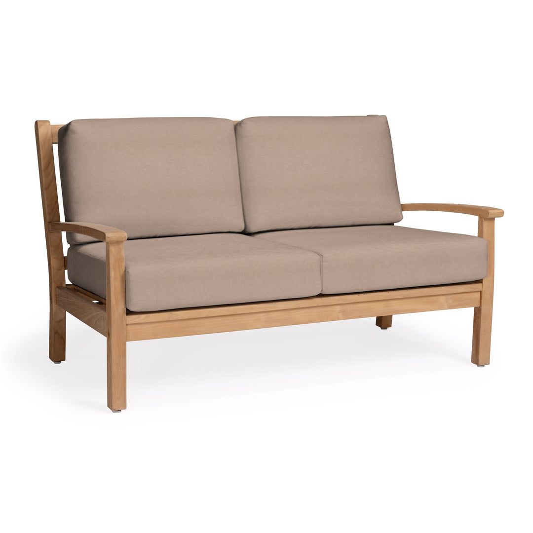 Naples Teak Outdoor Loveseat