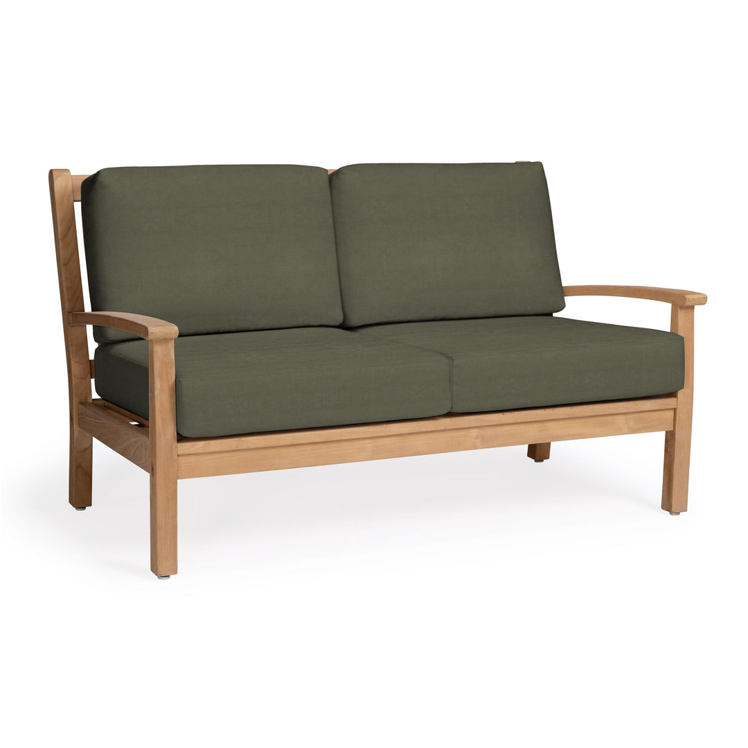 Naples Teak Outdoor Loveseat