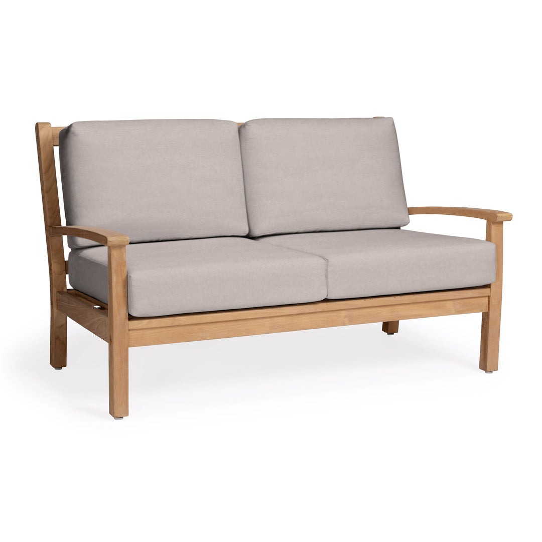 Naples Teak Outdoor Loveseat