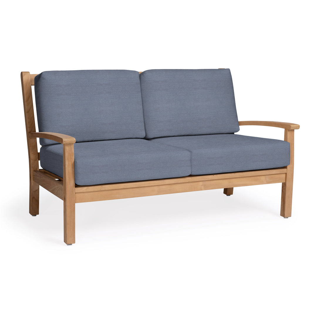 Naples Teak Outdoor Loveseat