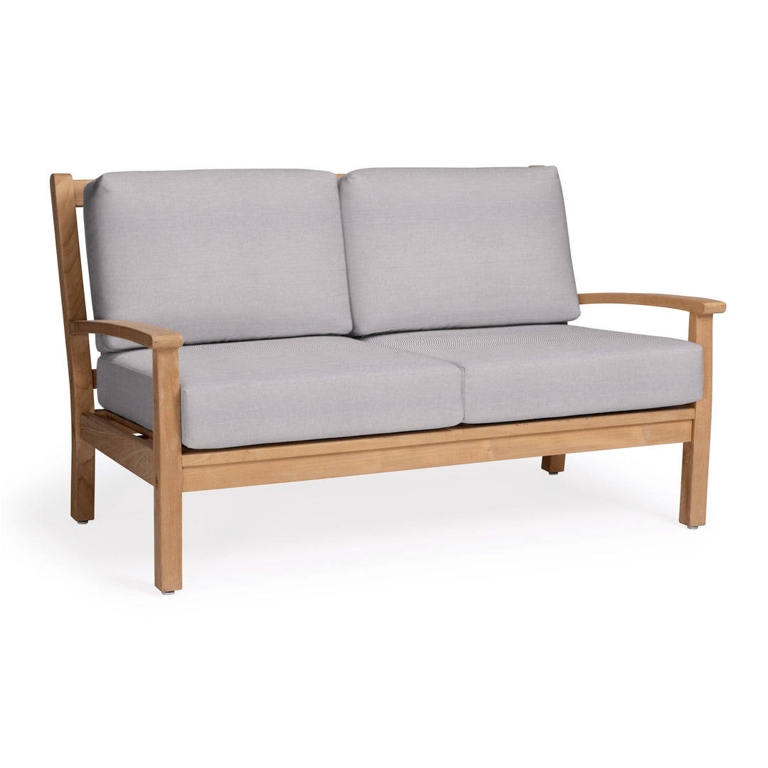 Naples Teak Outdoor Loveseat