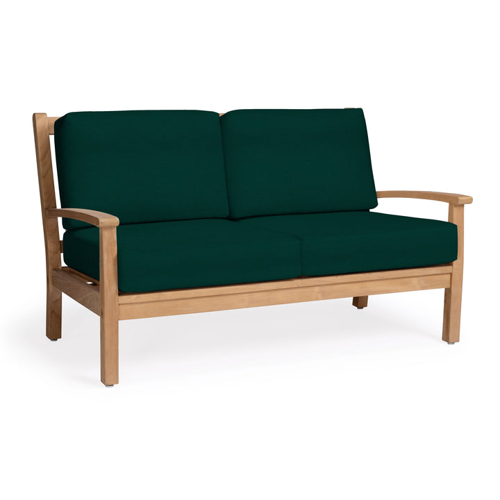 Naples Teak Outdoor Loveseat