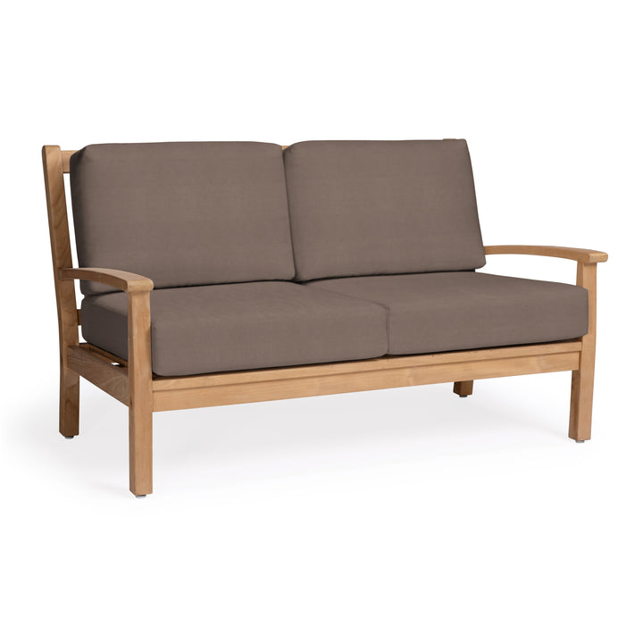 Naples Teak Outdoor Loveseat
