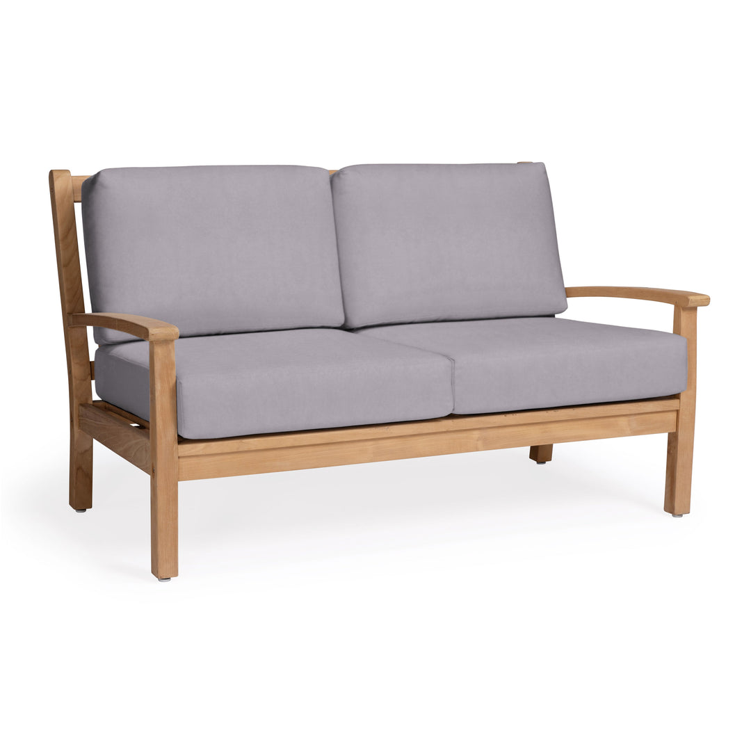 Naples Teak Outdoor Loveseat