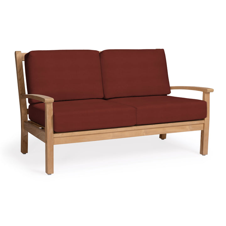 Naples Teak Outdoor Loveseat