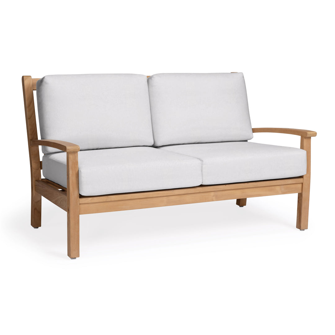 Naples Teak Outdoor Loveseat