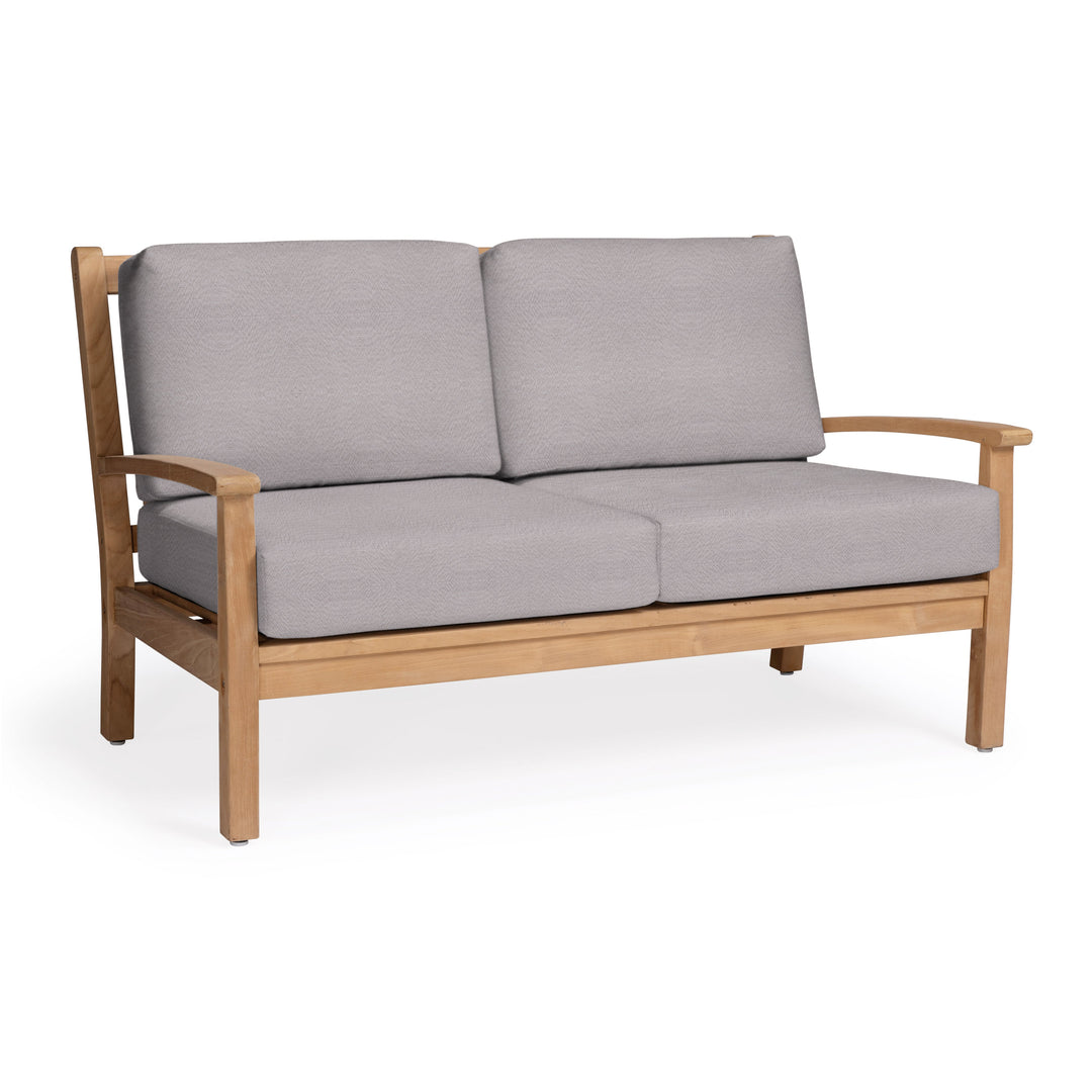 Naples Teak Outdoor Loveseat