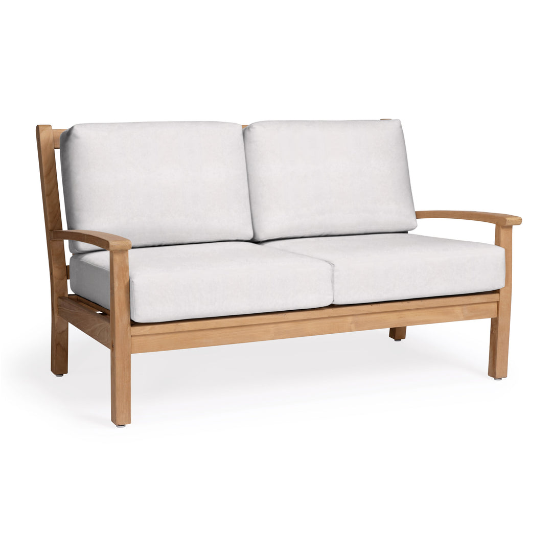 Naples Teak Outdoor Loveseat