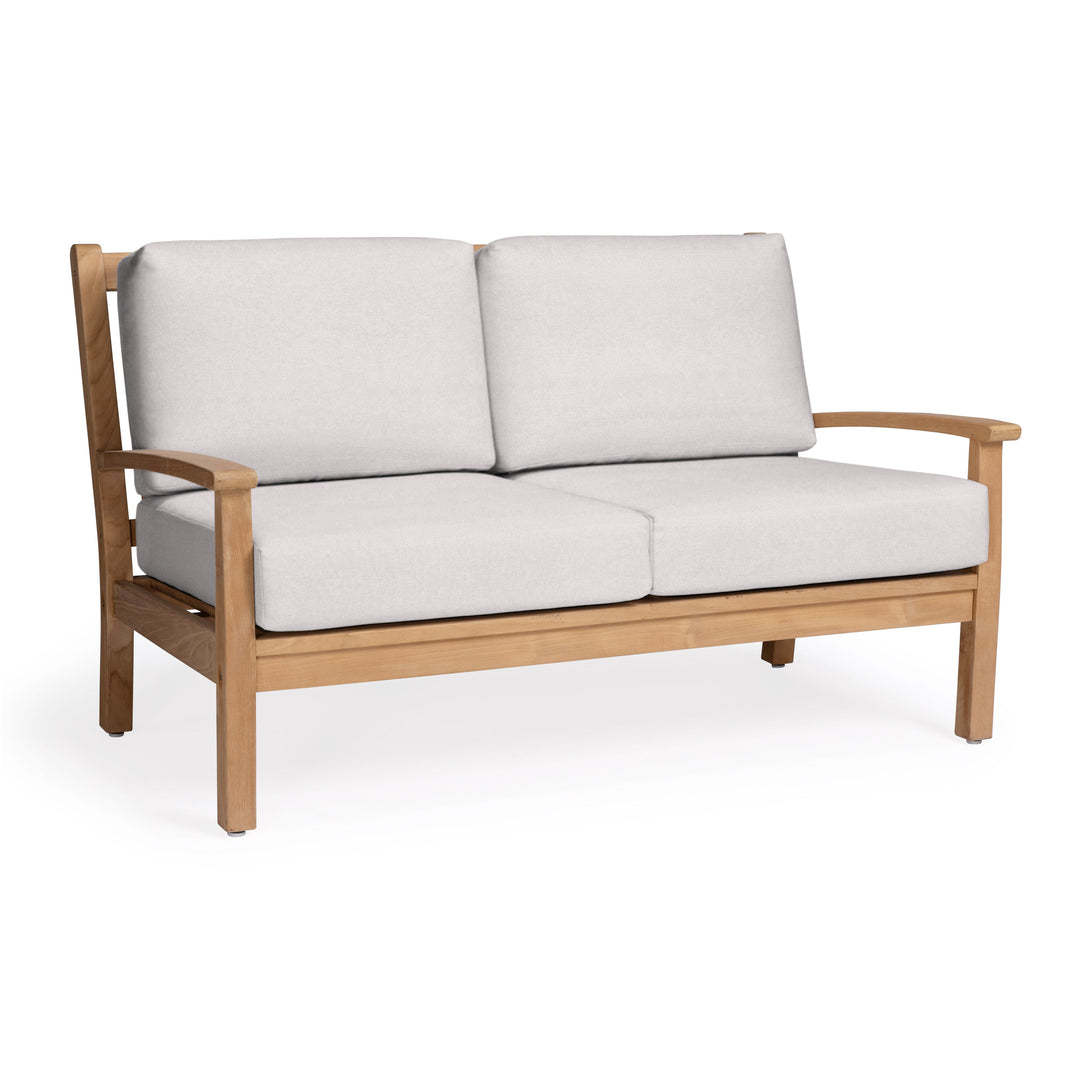 Naples Teak Outdoor Loveseat